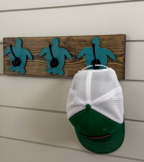 Sea Turtle Hook Rack