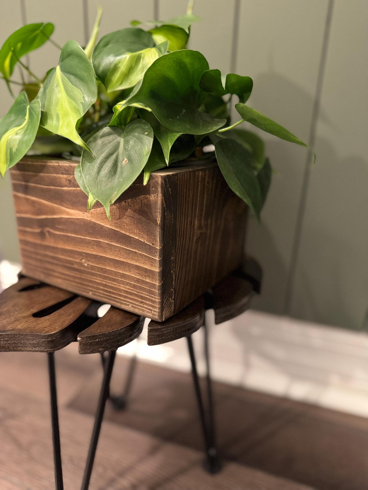 Rustic Planter Base Rustic Wooden Planter Box | Farmhouse Home Decor – Rustic Pine Outpost