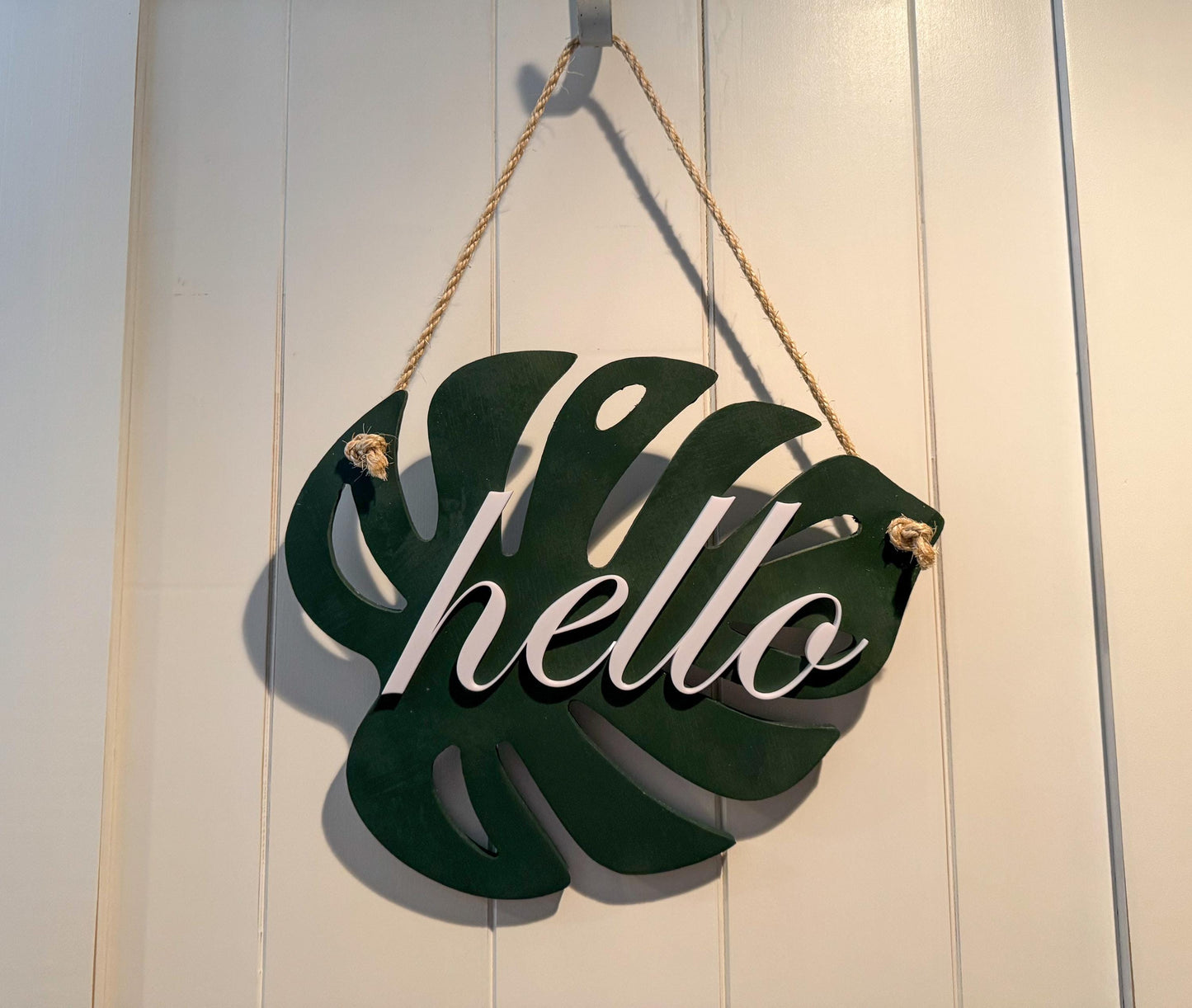 Monstera Leaf Door Hanger