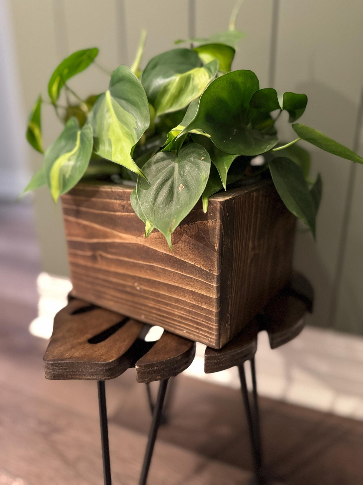 Rustic Planter Base Rustic Wooden Planter Box | Farmhouse Home Decor – Rustic Pine Outpost