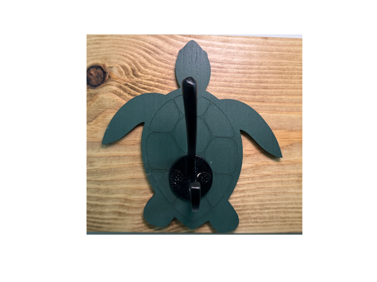 Sea Turtle Hook Rack