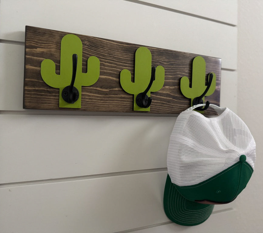 Cactus Wall Hook Rack