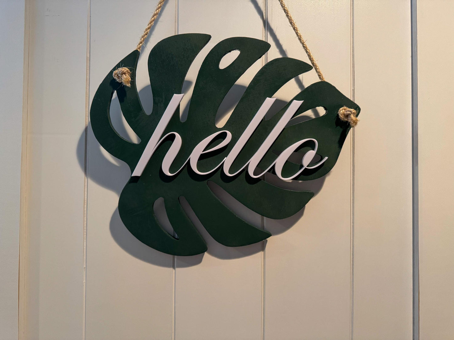 Monstera Leaf Door Hanger