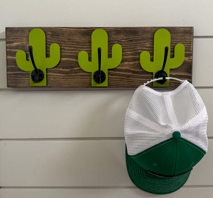 Cactus Wall Hook Rack