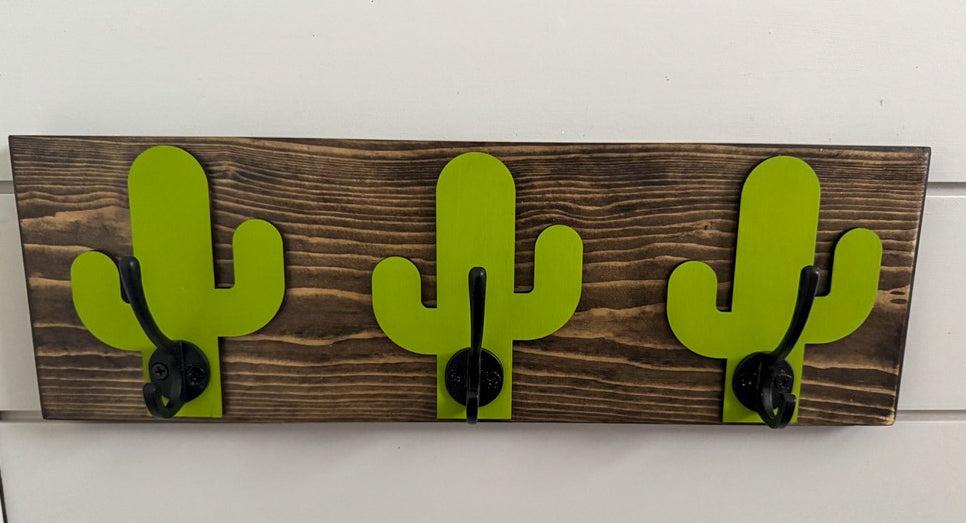 Cactus Wall Hook Rack