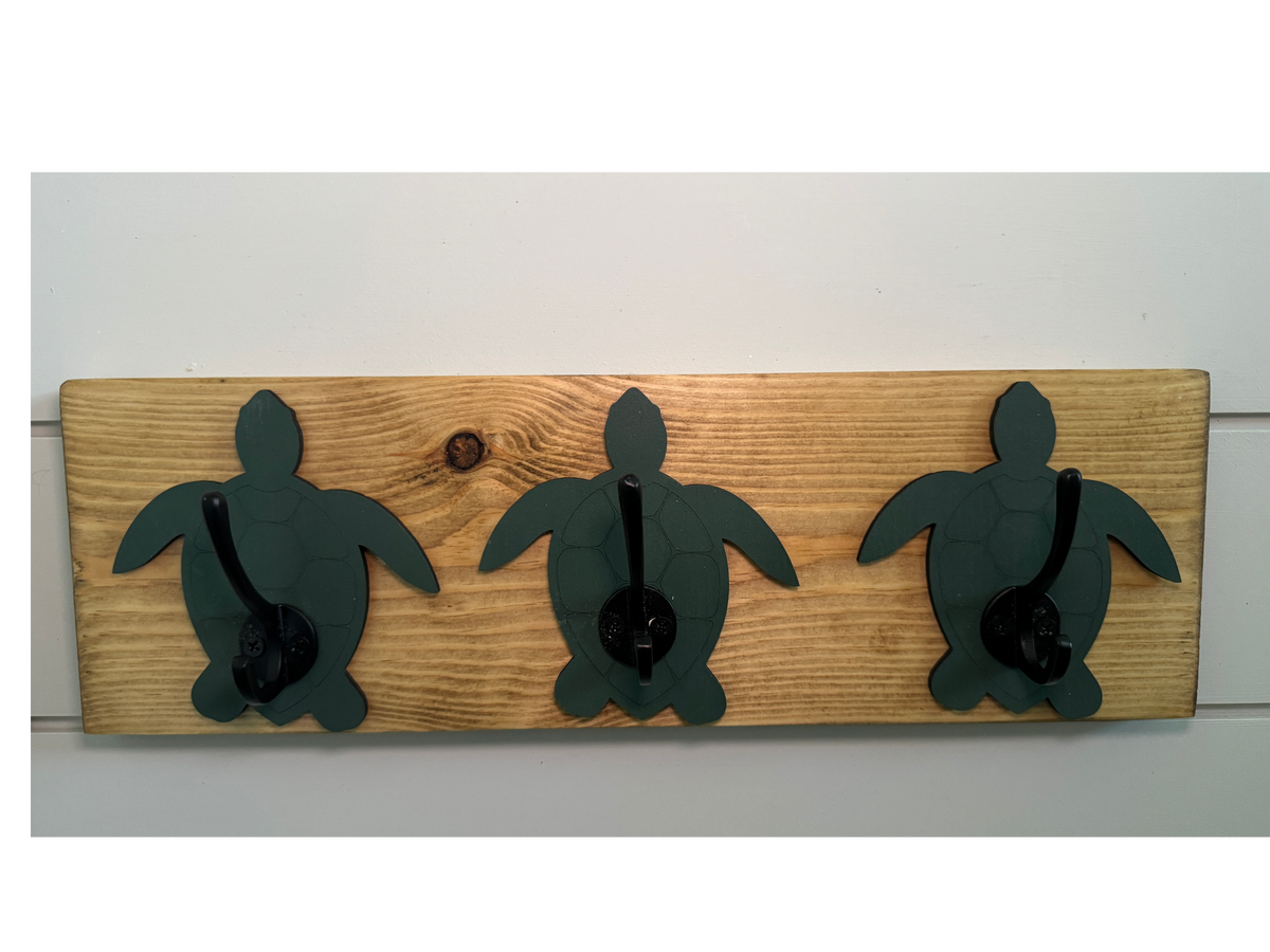 Sea Turtle Hook Rack