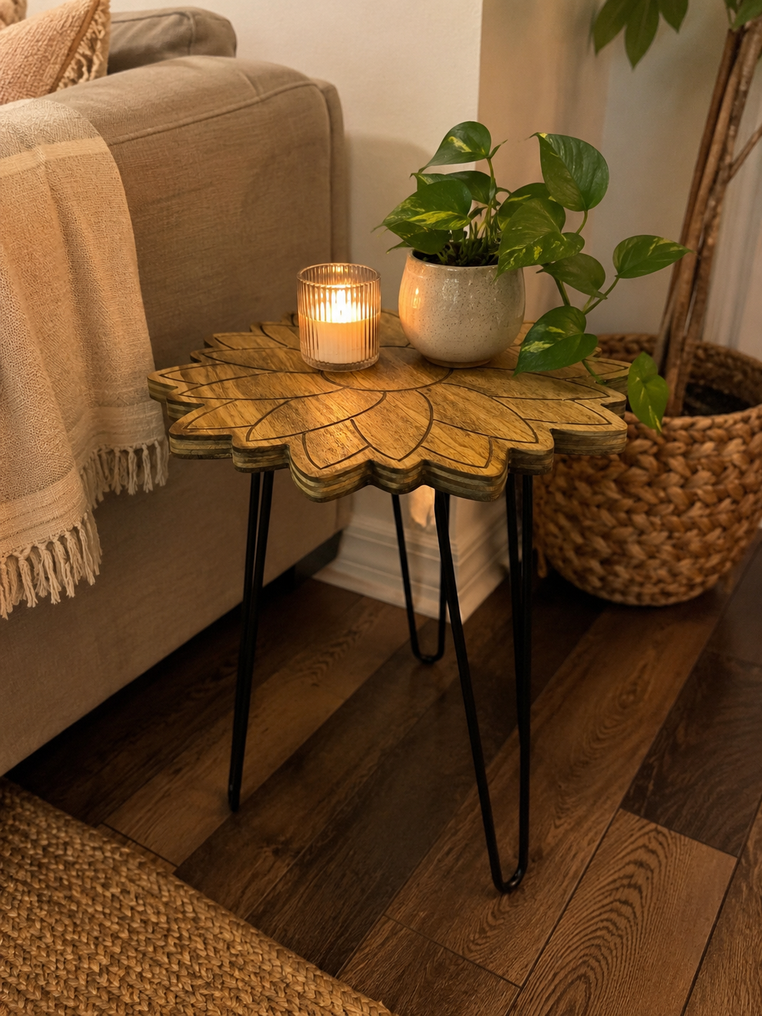 Sunflower Plant Stand