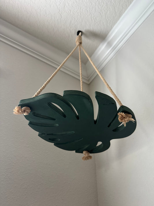 Monstera Leaf Plant Hanger