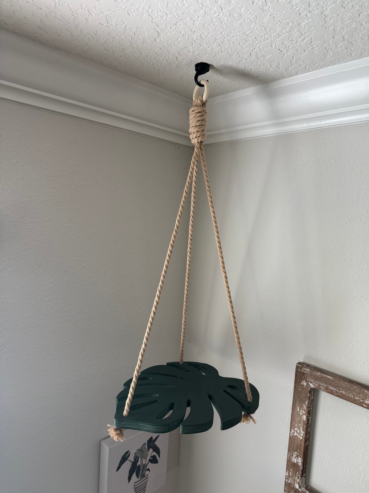 Monstera Leaf Plant Hanger