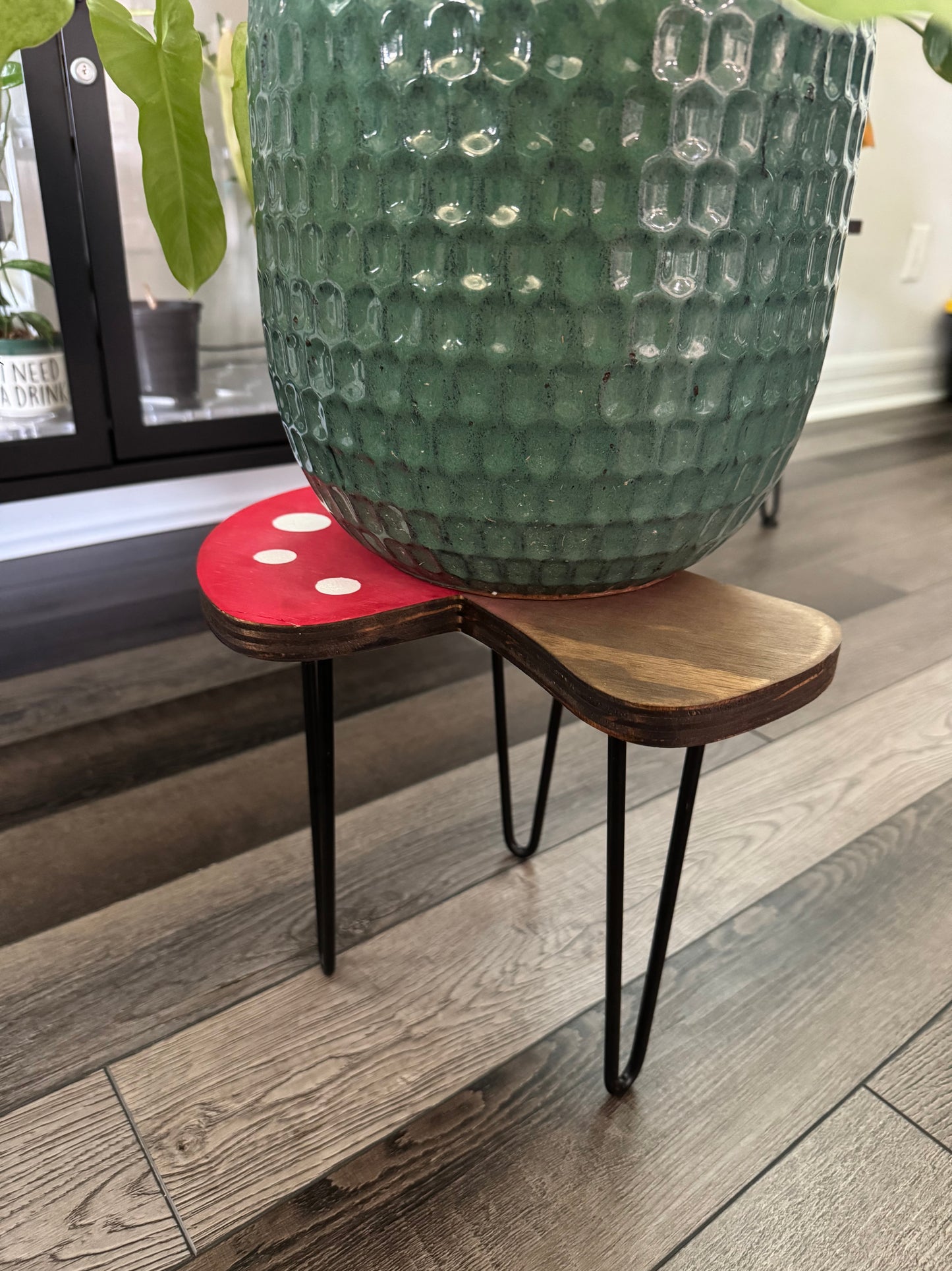 Mushroom Plant Stand