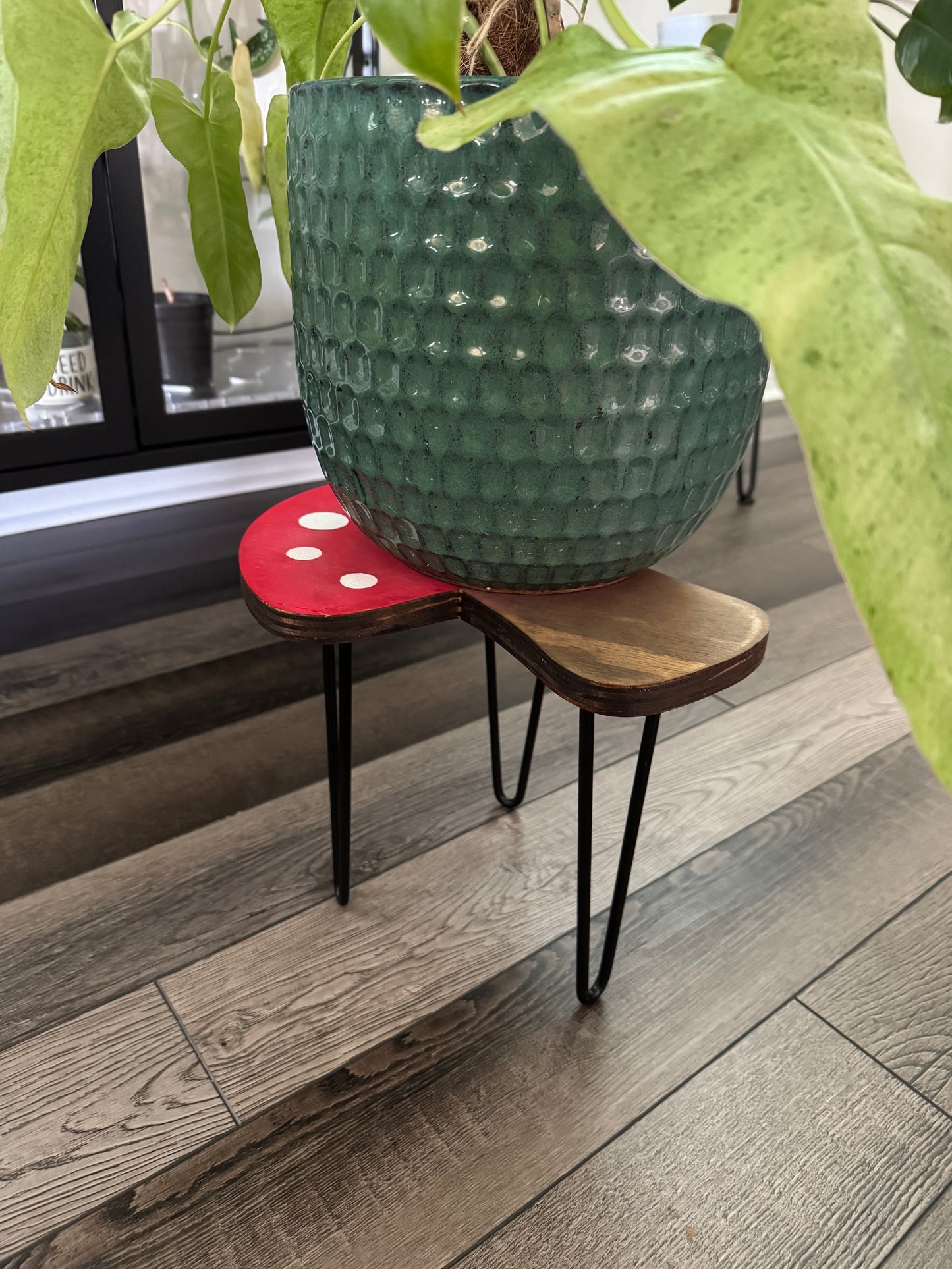Mushroom Plant Stand