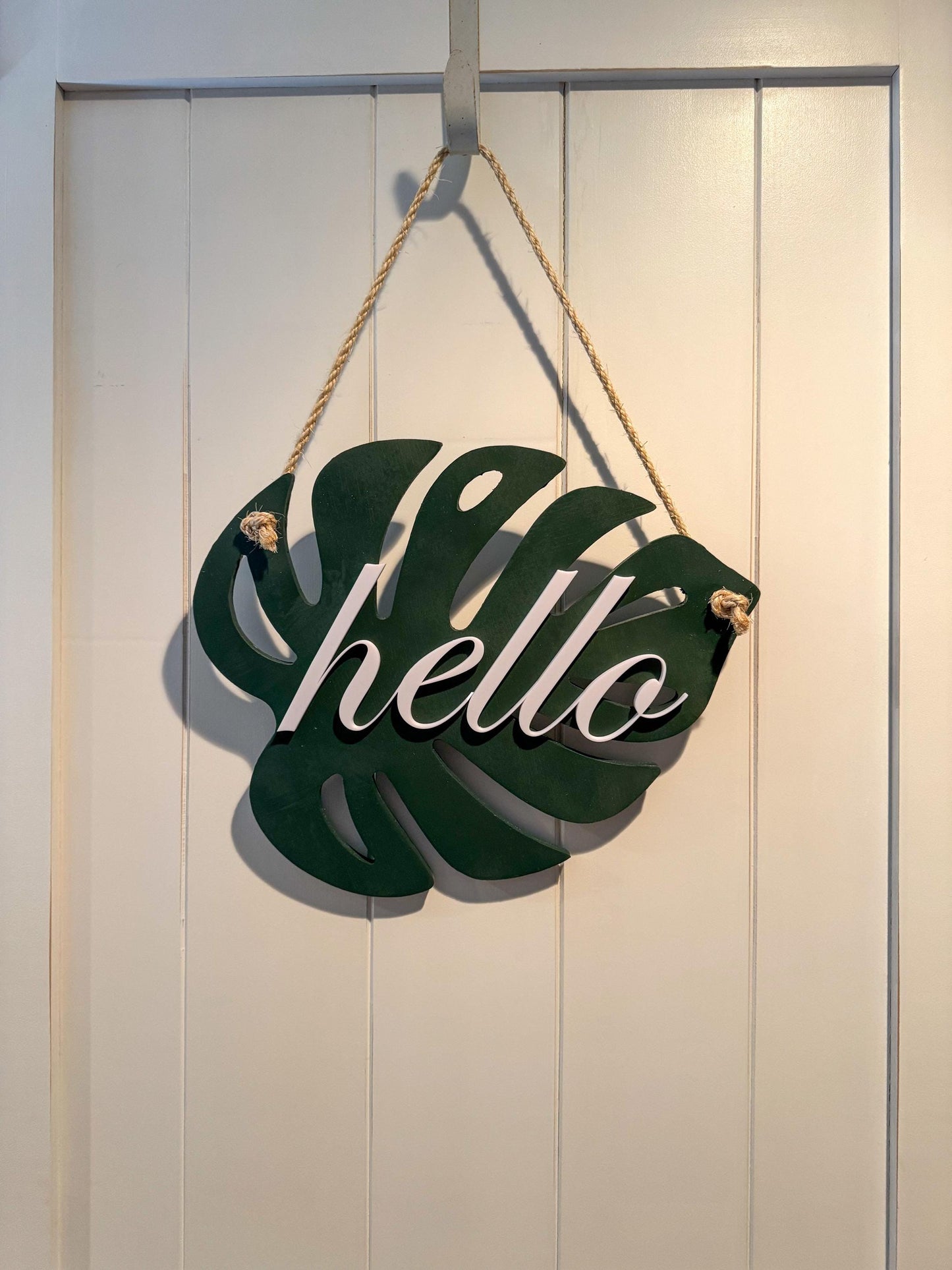 Monstera Leaf Door Hanger